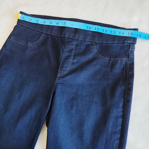 Gloria Vanderbilt Pull On Slimming Effect Stretchy Jeans Size 10 (32X28) Indigo - Picture 4 of 9